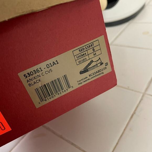 Levis Unisex Youth Size 6 Black Lace Up Sneakers Casual Skate School - Picture 7 of 7